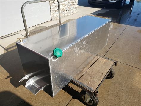 aluminum tank fabrication parts|custom aluminum fuel tanks.